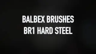 Balbex BR1 hard steel-vispil&auml;t / brushes