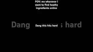 The healthy ingredients online nowadays😐🎶🎵#healthyfood #healthyingredients
