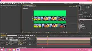 How to Create a Film Strip in After Effects' Nepali Tutorial Video Part2