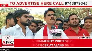BANJARA COMMUNITY PROTESTED AGAINST TMC CHIEF OFFICER