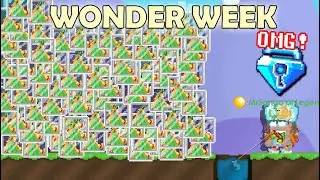 How to Prepare for WONDER WEEK 2022 Update! (1BGL PROFIT) | GrowTopia