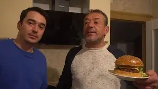 @AngaraBebesi0 ile EVDE HAMBURGER YAPTIK