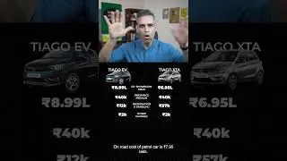 Petrol vs EV - which is SAVING you money?! | Ankur Warikoo #shorts