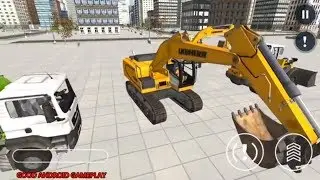 City Flyover Construction: New Bridge Building - Excavator Mission Android Gameplay FHD