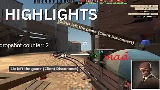 Множество дроп-шотов! | Лучшие моменты стрима Lux по TF2