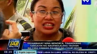Kasambahay nina Menorca, tinangkang tangayin ng nagpakilalang tauhan ng CIDG