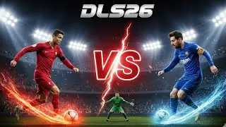 RONALDO vs MESSI: Who WIN?? The Ultimate Free Kick Battle! ⚽️🔥 | DLS 26 Gameplay #ronaldo #messi #op