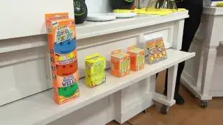 Scrub Daddy Set/12 Assorted Cleaning Sponge w/ Set of  4 Screen Daddy on QVC