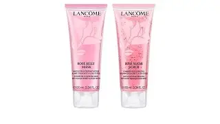 Lancme Rose Sugar Scrub and Mask Duo