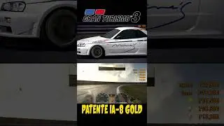 PATENTE IA-8 GOLD | GRAN TURISMO 3 #frankgtofficial #gt3 #gameplay #shorts #ps2