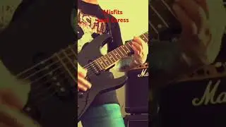 #shorts #music #misfits #horrorpunk #glenndanzig #guitar #guitarcover #punkcover #jacksonguitars