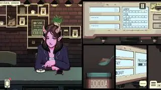 Coffee Talk Demo Playthrough / Longplay / Walkthrough (no commentary)