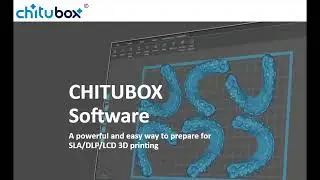Chitubox - A fast and printer independent slicer for dental models 3d printing file