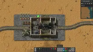 Factorio Taxi-Train