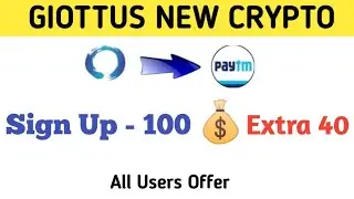 Instant रु100 Profit || Giottus crypto apps Register kyc full details || Giottus new crypto app