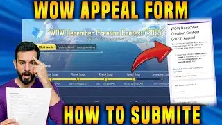 WOW DECEMBER CREATION CONTEST 2025 APPEAL PERIOD UPDATE | HOW TO SUBMIT APPEAL