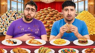 לא מפסיקים לאכל במסעדות אכול כפי יכולתך עד שמחזירים את הכסף