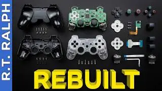 Sony PlayStation 3. Sixaxis controller Cleandown and rebuild