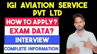 IGI Aviation Service Pvt Ltd | Igi Airport Vacancy 2025 | Igi Aviation Recruitment 2025