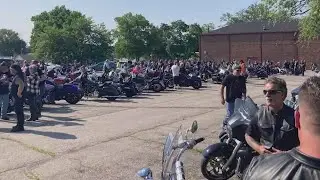 Confusion after charity motorcycle run shutdown by police in Kansas
