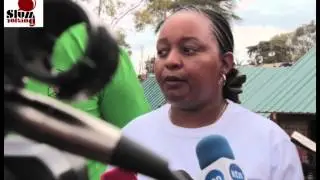 Devolution and Planning Cabinet Secretary Ann Waiguru visit in Kibera