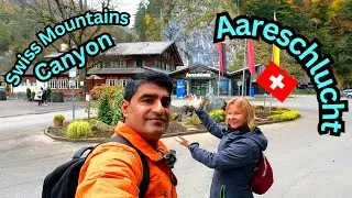 Aareschlucht- Swiss Mountains Canyon