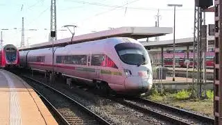 ICE-T - Abfahrt Nürnberg Hauptbahnhof (22.11.2025) BR 411 in Doppeltraktion
