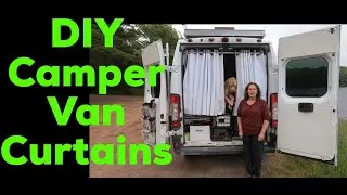DIY BLACKOUT CURTAINS FOR YOUR VAN CONVERSION