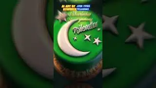 Pakistan Day AI Art #14august #picart #aiart