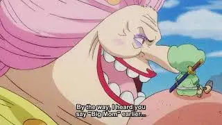 Chopperemon scared to Big Mom (funny video)