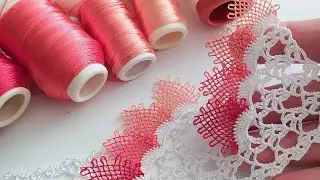 FARKLI,KOLAY, GÖSTERİŞLİ PİKE,HAVLU  MODELİ ANLATIMLI YAPILIŞI/crochet &needlework