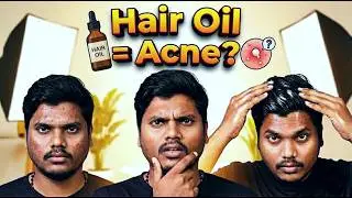 Does hair oil cause acne?
