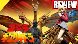 Figure Review - Hiya Toys King Ghidorah 1991 Ver.(Godzilla Vs King Ghidorah)