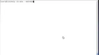 How to use date command?