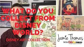What do you collect from Disney World? Disney Art Collection!