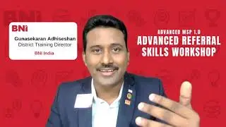 Advanced Referral Skills Worksop