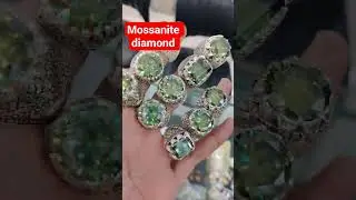 what's app number923226914545 Beautiful stone mossanite diamond stone Hand made ring silver