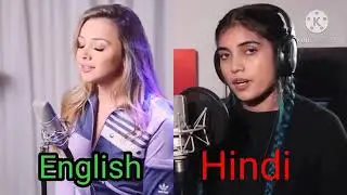 Satisfya female version hindi vs english Aish vs EmmaHeesters Gadi LamborghiniImran Khan cover song