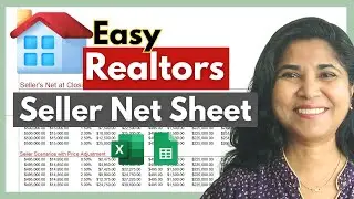 Easy Seller Net Proceeds Spreadsheet for Realtors | Multiple Price & Commission Scenarios