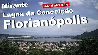 C&acirc;mera ao vivo em Florian&oacute;polis - Mirante Ilhalguma Lagoa da Concei&ccedil;&atilde;o