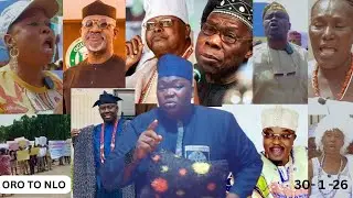 IKILO NLA REE OO, ILE YORUBA OGBODO BAJE OO!! IGBOHO, OLUBADAN, TINUBU....