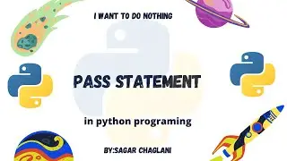 #14 pass statement | pass program in python | python programing