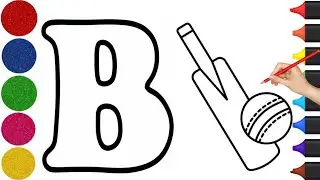 Fun Alphabet Drawing Tutorial | A to Z Letters Coloring for Children