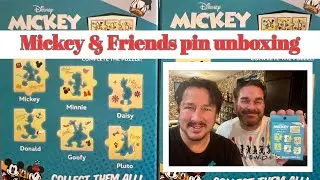 Disney Mickey & Friends Puzzle Pin Unboxing #disney #disneypins #pinunboxing #unboxing #mickeymouse