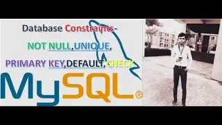 Database Constraints - not null, unique, primary key, check #coding #mysql #codewithharry