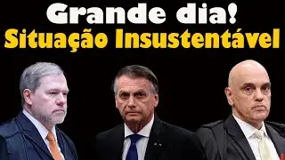 Grande dia! Toffoli INSUSTENT&Aacute;VEL no caso Master + Bolsonaro em casa