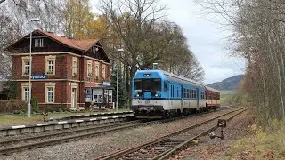 Vlaky na trati  Liberec - Česká Lípa  17.11.2020