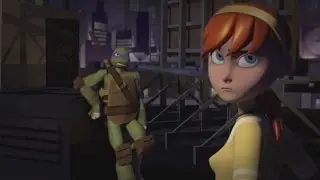 TMNT-Donnie&April (I’m crazy for you)