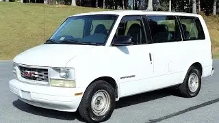 1999 GMC Safari SL 8 Passenger Van Start Up, Quick Tour and Review