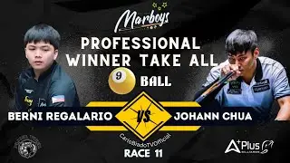 Marboys Pro Winner Take all🔹Bernie Regalario VS Johann Chua🔹Race 11